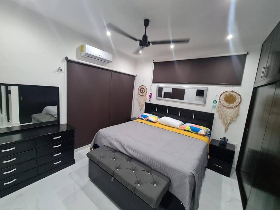 Casa Paloma 2 En Segunda Planta Cerca De Aeropuerto Y Centro Comercial 체투말 외부 사진